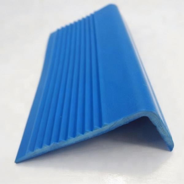 IATF Certified PVC Vinyl Stair Treads with Non-slip Rubber Nosing Staircase