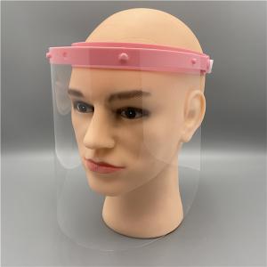 China Outdoor Reusable Face Shield , Transparent Safety Visor Face Shield Elastic on sale