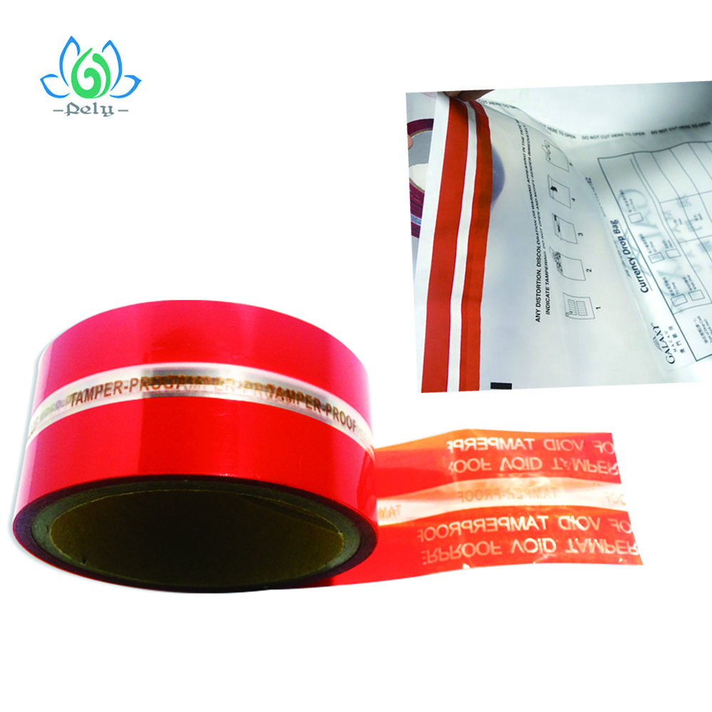 Tamper Resistant Single Sided Security Packaging Tape For Box Sealing