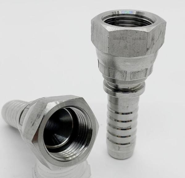 Female Connection PT NPT Bsp Jic Stainless Steel Hydraulic Flexible Hose
