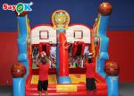 Funny Commercial Basketball Shooting Game Giant Inflatable Basketball Hoops