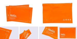 Wholesale CPE Custom Plastic Zip Bags Tearproof Environmentally Friendly Materials from china suppliers