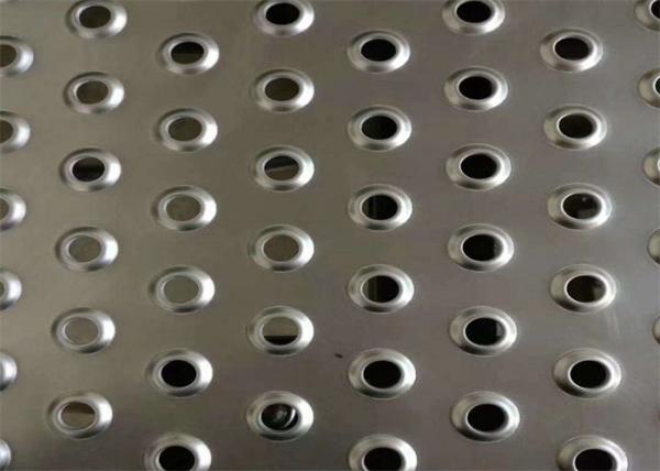 Building Materials Anti Slip Stainless Steel Perforated Sheet Stairs Treads 2mm