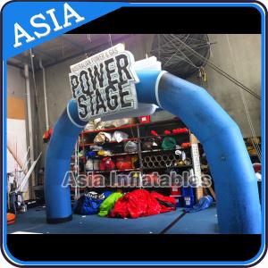 Wholesale Ce Certificated Blue Inflatable Gate , Advertising Inflatable from china suppliers