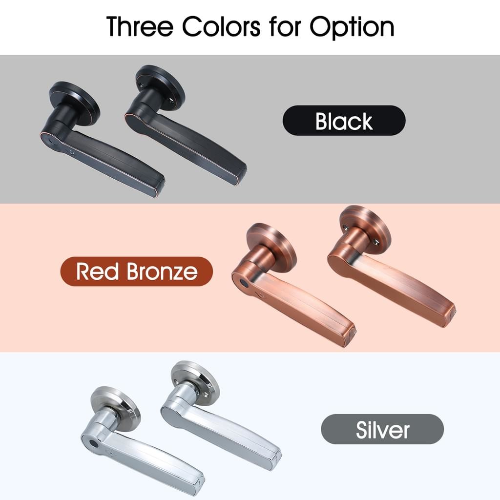 Fingerprint Biometric Electronic Keyless Smart Bedroom Door Lock