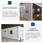 Detachable Container Prefabricated Flat Pack Houses for Luxury Storage Steel