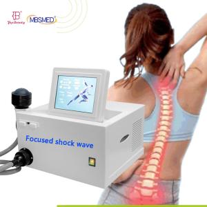 Wholesale ED Pain Relief Focused Shockwave Therapy Physiotherapy Focused 10bar Shock Wave Machine from china suppliers