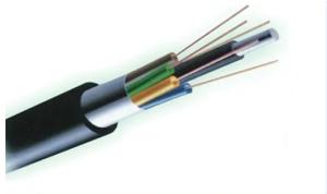 Wholesale Black Outdoor Gyta Cable , 48 Core Armoured Fibre Optic Cable from china suppliers