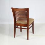 Nordic Modern Design Black Teak Solid Wood Restaurant Furniture Antique Dining