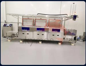 Wholesale Semi Automatic Industrial Ultrasonic Cleaner Moving Lifting System 38L 200L 960L from china suppliers