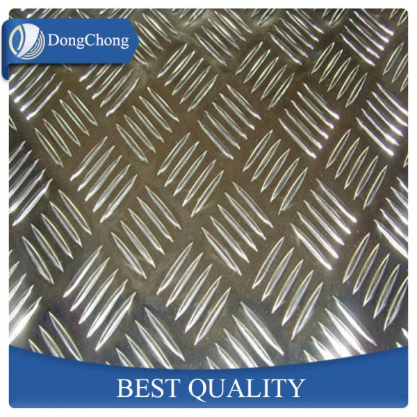 Al - Mg 3000 Series Diamond Embossed Aluminum Sheet 1mm Thickness