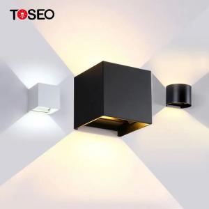 Wholesale IP54 300LM Square Indoor LED Pendant Downlight Black Wall Light For Living Room Corridor from china suppliers