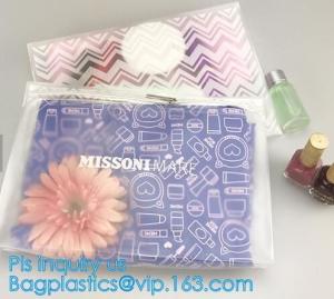 Wholesale vinyl zipper pouch/Clear slider pouch/ vinyl slider bag, Frosted k bag EVA PVC hanger bag for clothes, EVA frost d from china suppliers