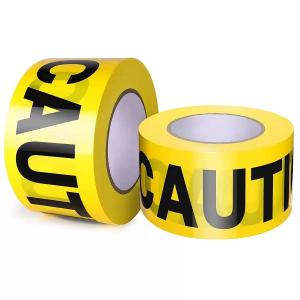 Wholesale Plastic Barricade Tape PE Roll Waterproof Durable Non-adhesive Warning Tape for Hazardous Areas from china suppliers