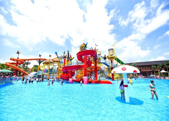 Artificial 2.5m Water Park Wave Pool Powered By Vacuum Pump