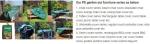 furniture winter protection garden swing hammock 3-seater cover, garden funiture