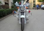 12.5KW Road Cruiser Motorcycles , Police Street Cruiser Motorcycle Double