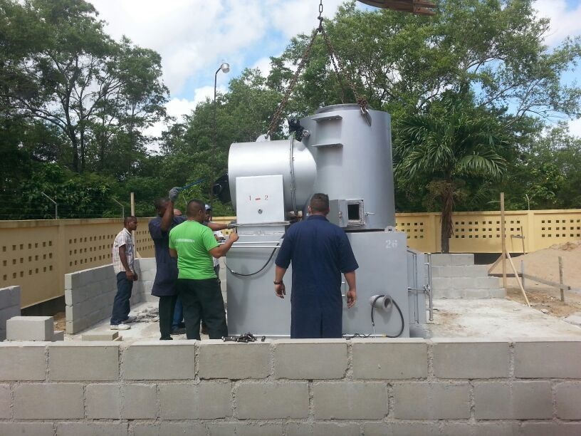 Customized Voltage and Video Outgoing-Inspection CPU Gold Recycling Plant E-Waste Recycle Incinerator Machine