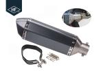 38 - 51mm Universal Motorcycle Muffler , Kawasaki Aftermarket Motorcycle