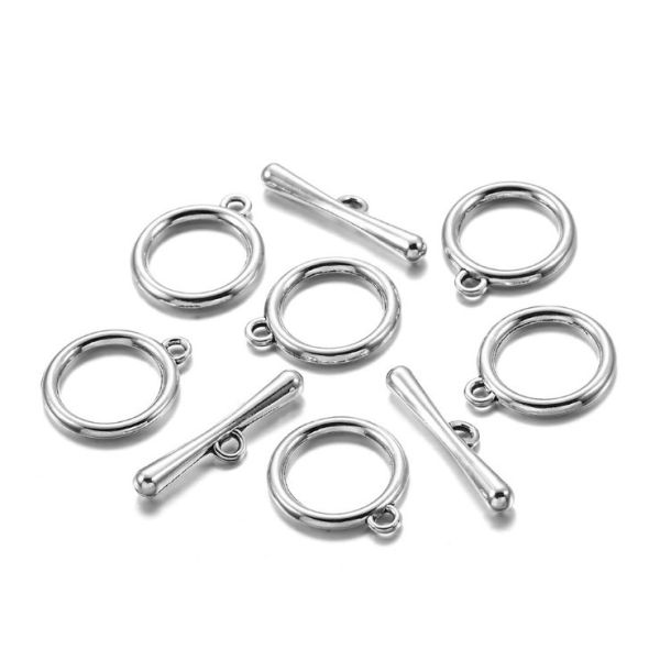 Factory OT Toggle Clasps Hooks Bracelet Necklace Connectors For DIY Jewelry Finding Making Accessories Supplies