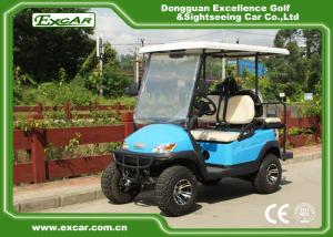 Wholesale 48V Battery Operated Hunting Golf Carts Fuel Blue Colour With ISO Certification from china suppliers