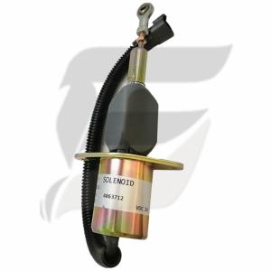 Wholesale 4063712 6734-81-9141 24V Flameout Fuel Stop Solenoid For Komatsu PC300-7 PC360-7 Excavator from china suppliers