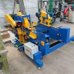 Pallet Wood Block Cutting Industrial Wood Cut Off Saw Double Head Trim Saw