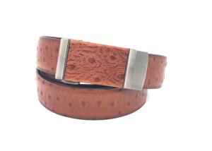 Wholesale Custom Leather 100cm Mens Automatic Buckle Belt from china suppliers