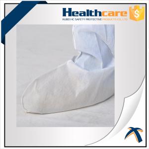 Wholesale Medical Disposable Shoe Covers Nonwoven Boot Cover For Ebola With Tie Or Elastic from china suppliers