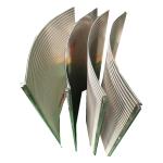 Stainless Steel 304 Johnson Wedge Wire Screen Sieve Bend Screen Coanda Screen
