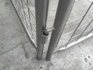 Wholesale Pre Galvanized Wire Storage Cages With Lids , Height 1500mm / 1600mm from china suppliers