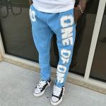 Vintage Washed 100% Cotton Unisex Joggers Pants for Custom Embroidery Puff Print