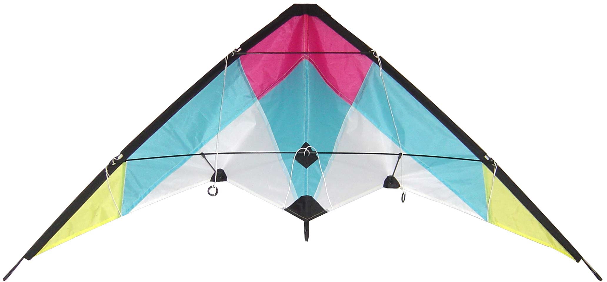 Kite fans delta sports kite , stackable stunt kite for performance