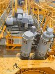 Yellow Zhonglian Flat Head Tower Crane for Site Construction 18 Years of