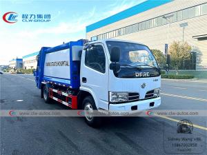 Wholesale Dongfeng Furuicar 4x2 5000L 4T Rear Load Garbage Compactor Truck from china suppliers