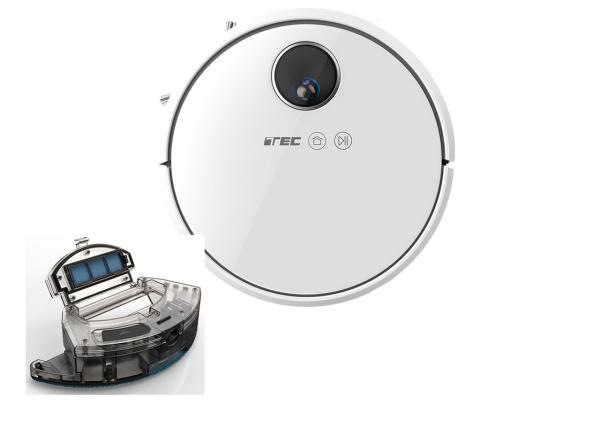 Anti Drop Smart Vacuum Cleaner Google Home , Self Mapping Intelligent Cleaning