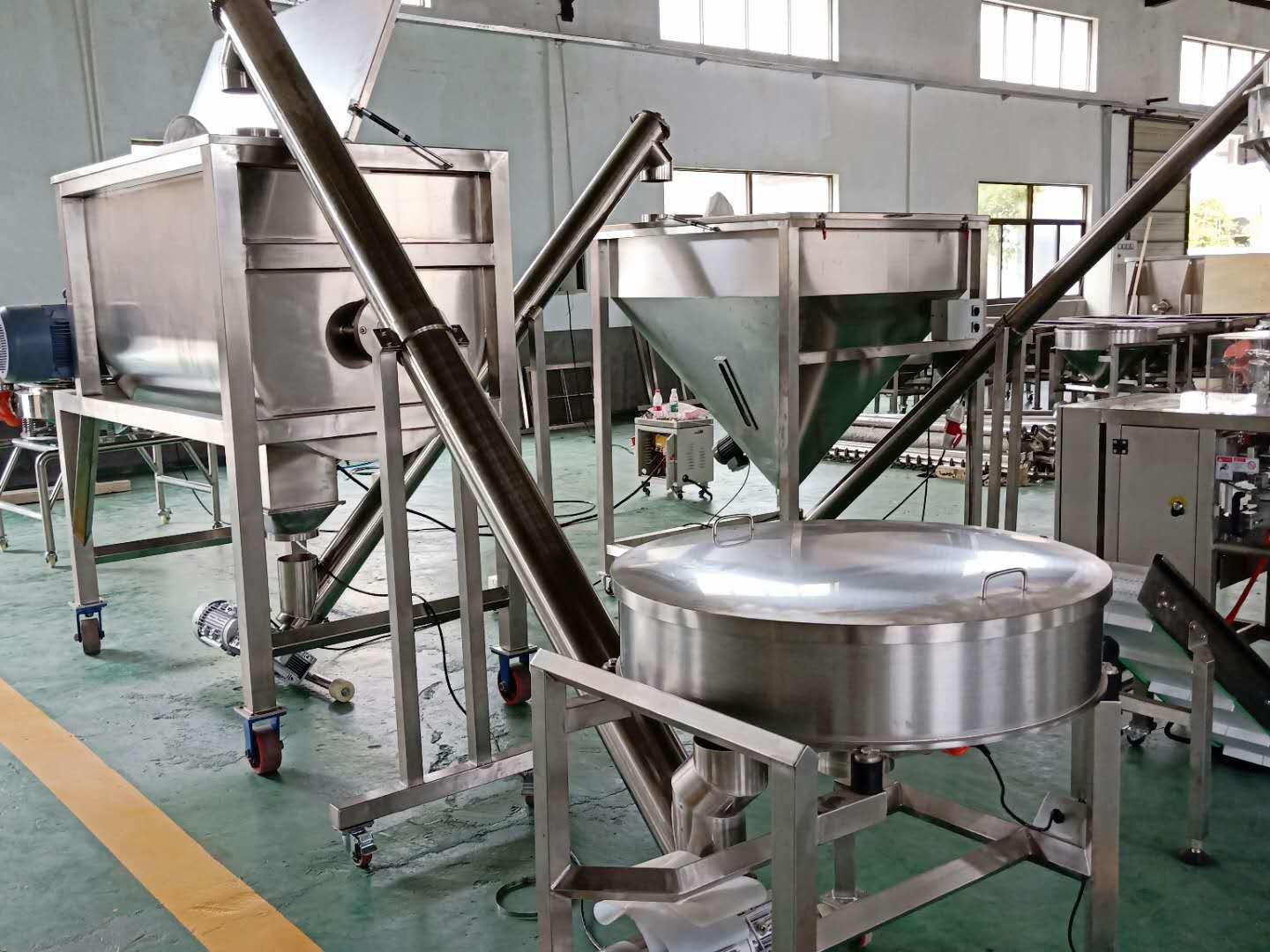 Rice Beans Doypack Packaging Machine 220V Stainless Steel 304 Material