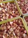 IQF Frozen Pumpkin, blanched, variety of Miben