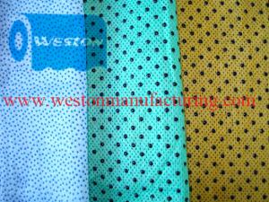 China Nonwoven wiper fabric of spunlaced non wovens wipes spun lace Colour Coded Wipes on sale