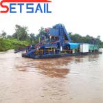 Transportation Way Sea Freight Chain Bucket River Sand Gold Dredger for Diamond