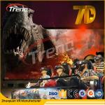 Indoor Immersion 7D Movie Theater 12 Seats With Exciting Shooting Game
