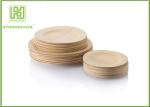 Customised Size Disposable Bamboo Plates Eco Friendly Dinnerware For Wedding