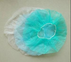 Wholesale 22'' 23'' 24'' Disposable Non Woven Bouffant Cap ISO Nonwoven Surgical Cap from china suppliers
