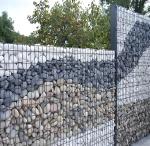 Galvanized Welded Rock Gabion Baskets 2x2m Garden Fence Gabion For Retaining