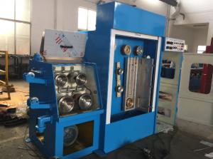 Wholesale Industrial Fine Copper Wire Drawing Machine With Double Spoolers Easy Maintenance from china suppliers