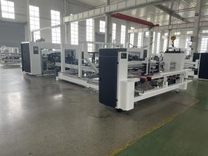 Wholesale 220V 50Hz Automatic Folder Gluer Stitcher With 0.1-2mm Stitching Thickness from china suppliers