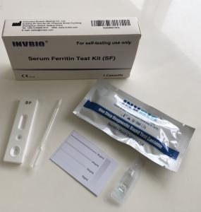 China Normal Serum Ferritin Blood Levels Test CE Certificated Self Testing on sale