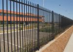 Australia market tubular spear top security Garrison fence / security metal