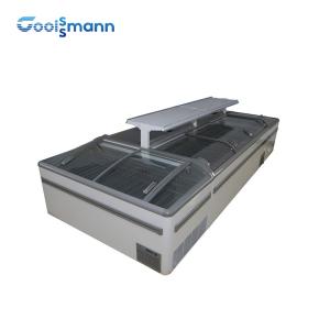 Wholesale Island Sliding Door Deep Freezer Jumbo Combined Cabinet Automatic Defrost from china suppliers