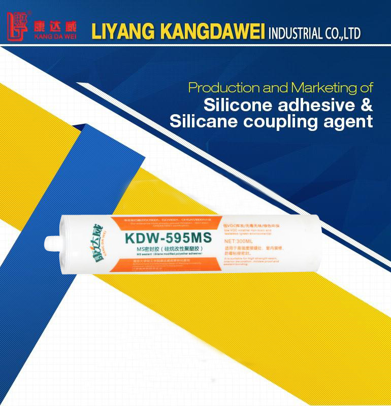 Construction MS Polymer Adhesive Sealant Liquid Putty Neutral Type